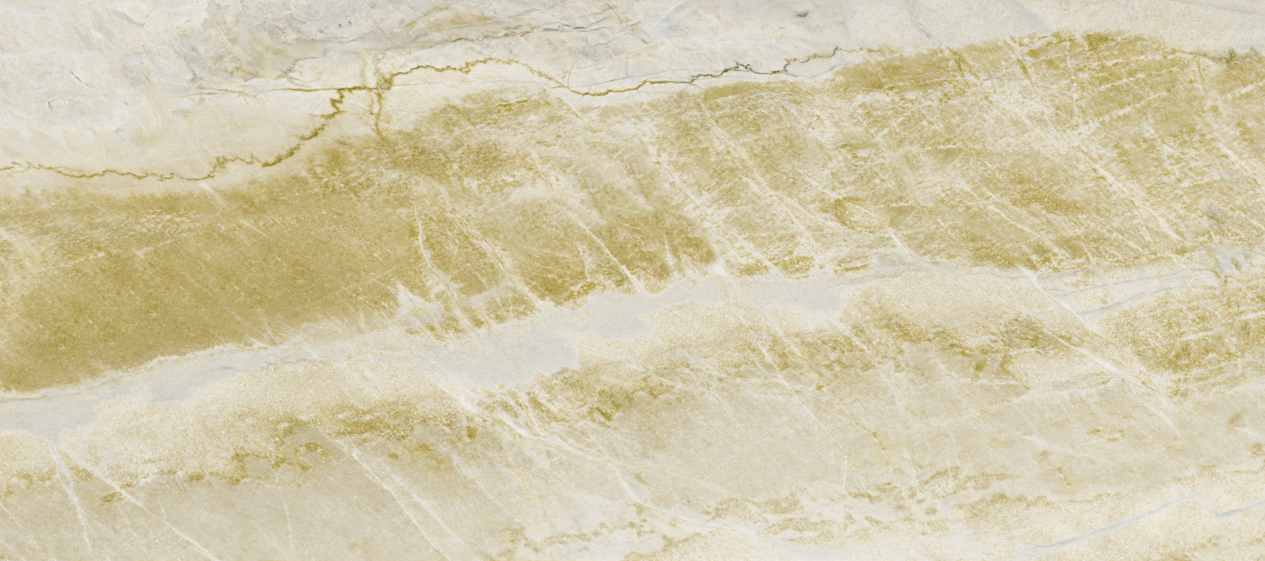 Papier peint panoramique effet marbre naturel à veines dorées