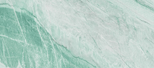 Papier peint panoramique à texture de pierre de jade vert menthe
