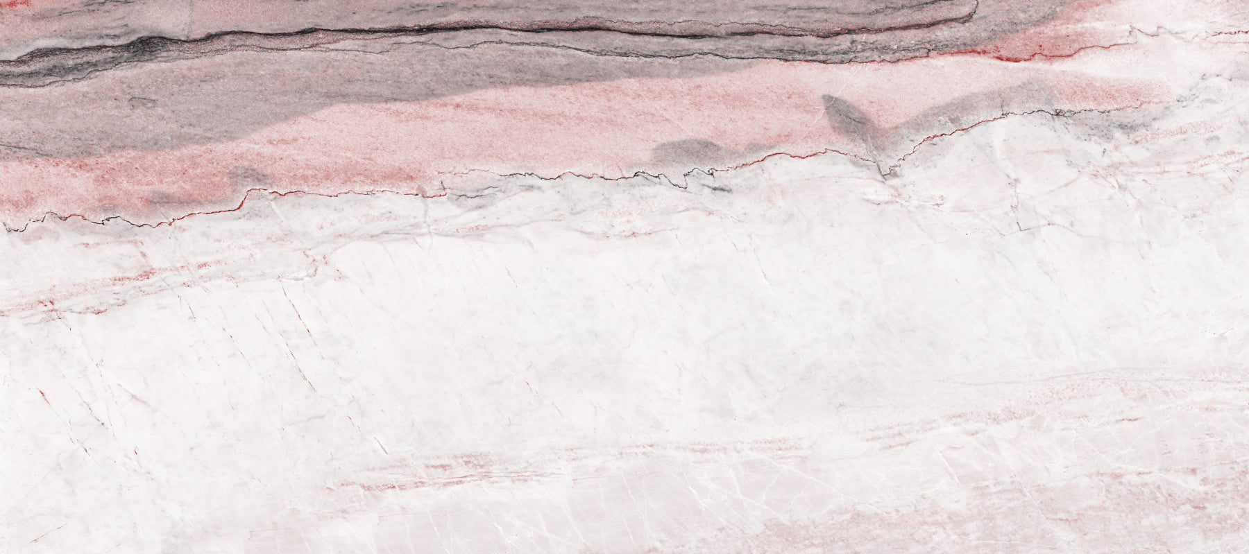 Wandbild mit Adern aus Rosenquarz-Marmor