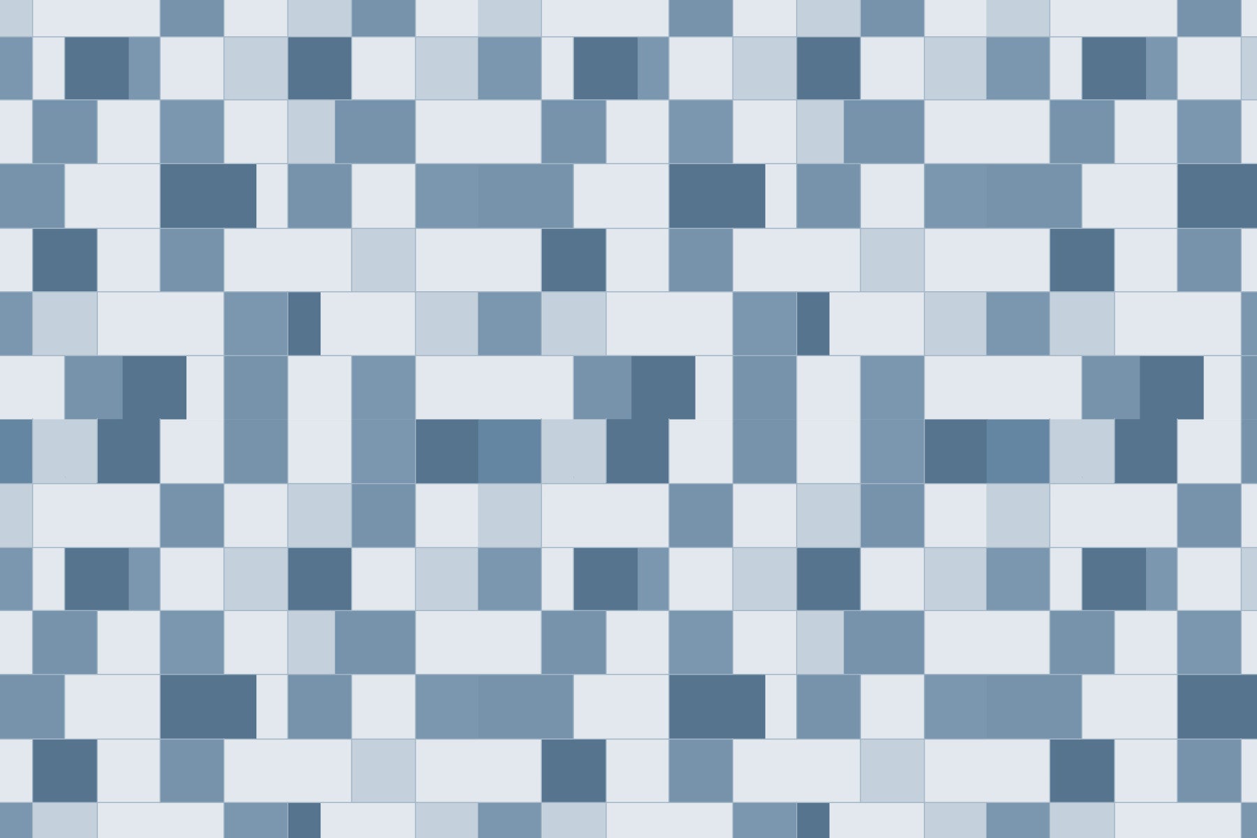 Papier peint à motif de grille de mosaïque bleue minimaliste⁠