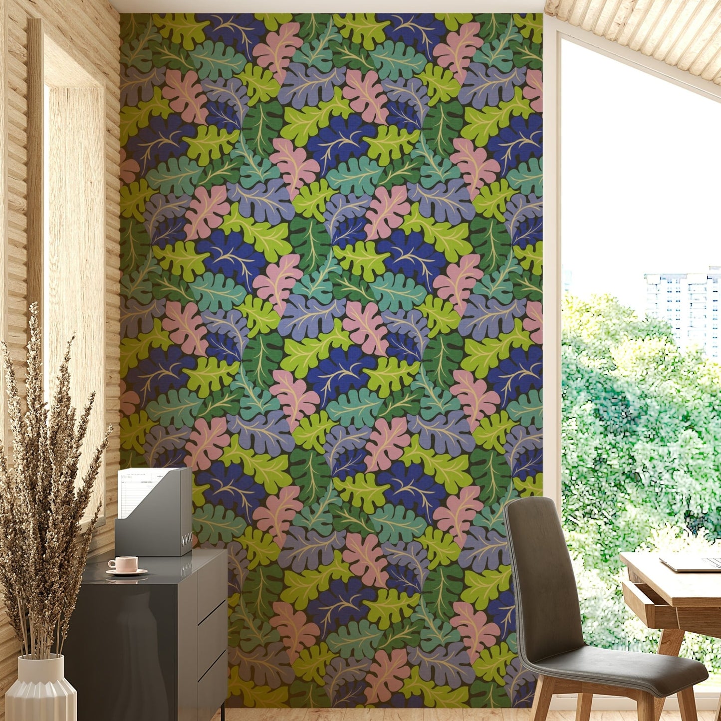 The mood is peaceful and serene.

