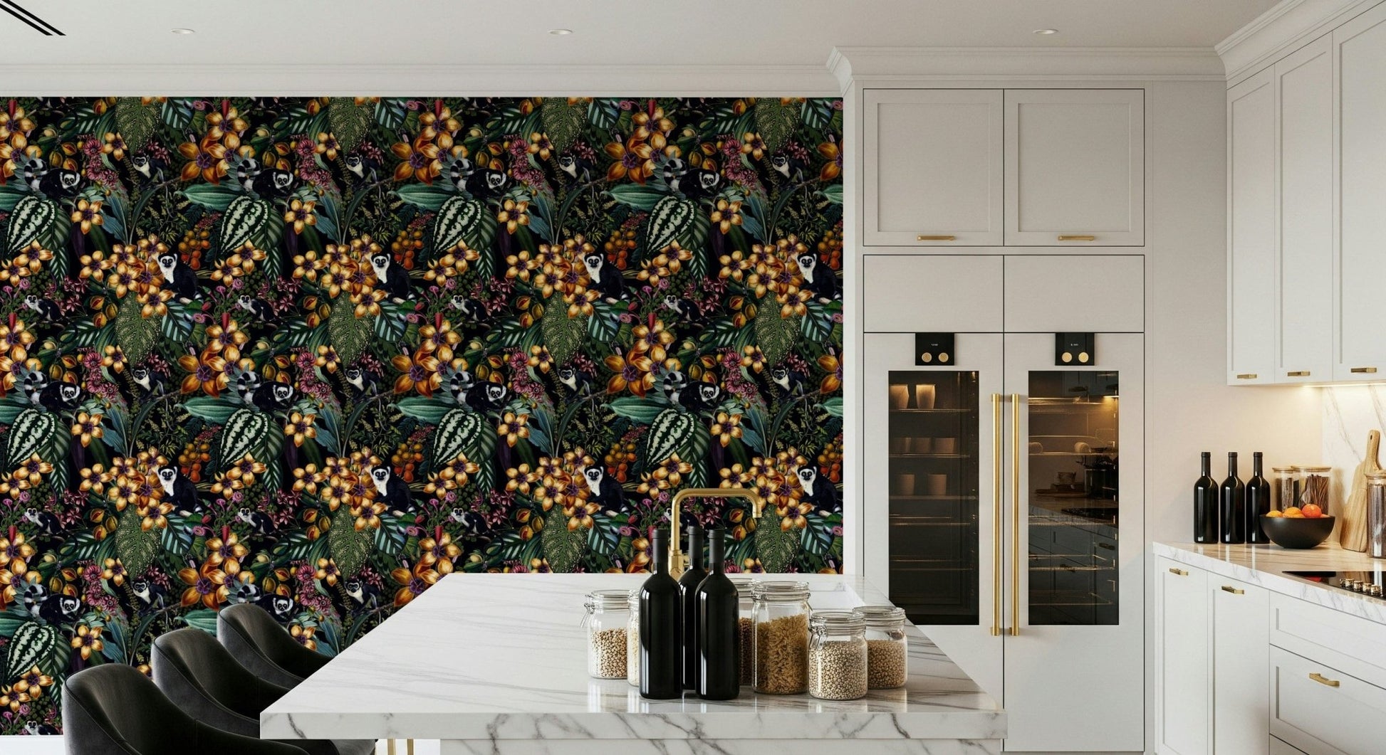 Lemur's Secret Garden Wallpaper⁠