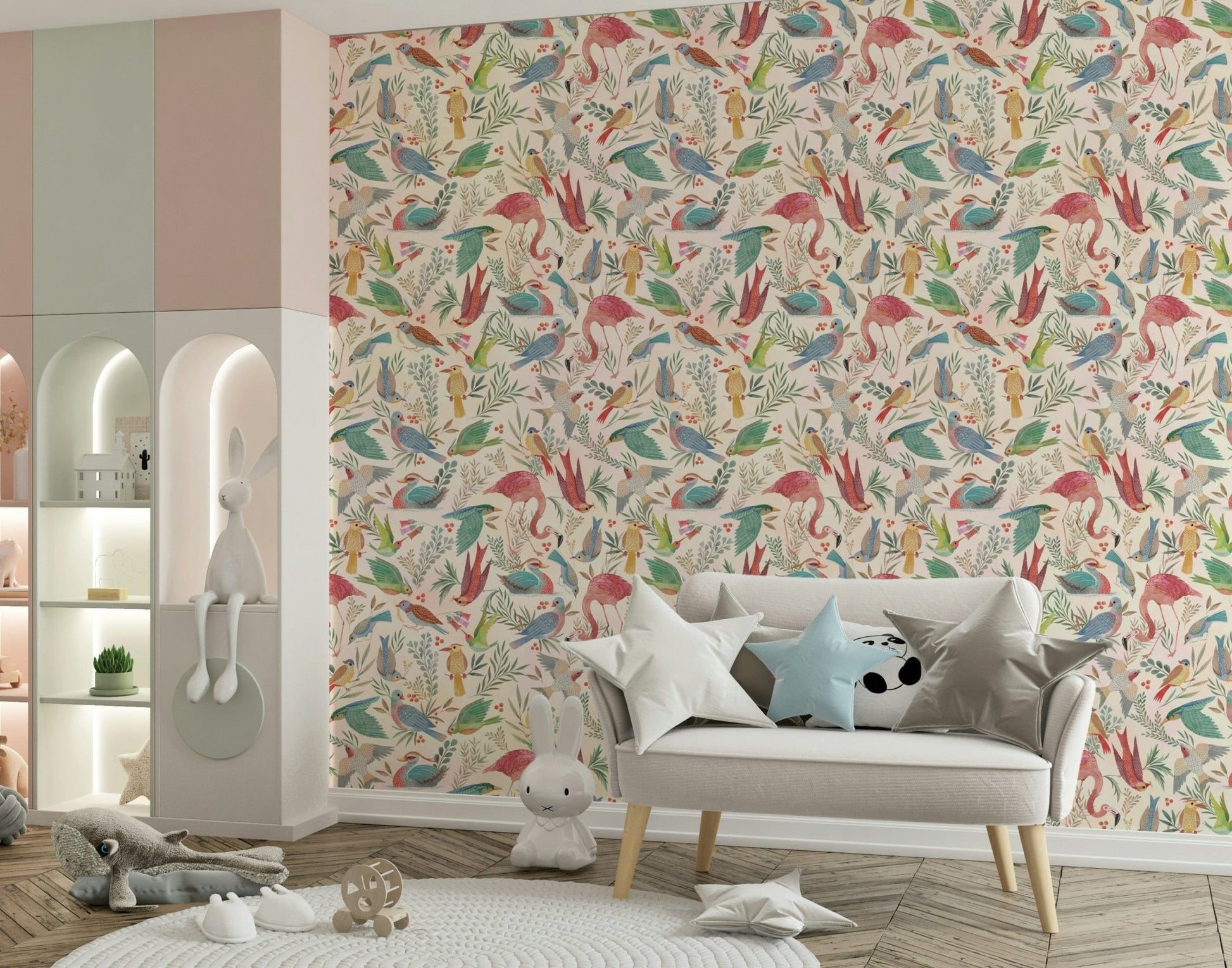 light Birdwatcher's Wallpaper⁠