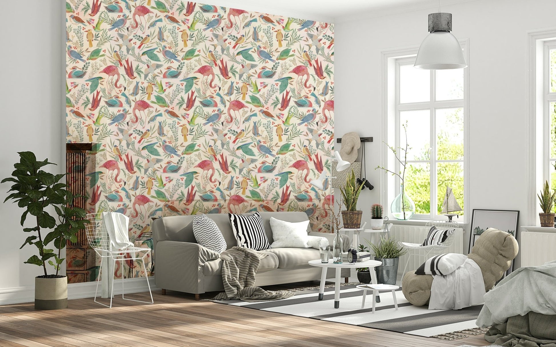 light Birdwatcher's Wallpaper⁠