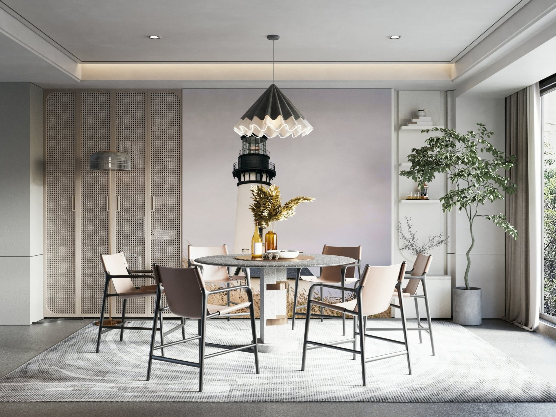 Wall decor evoking serenity and oceanic beauty.

