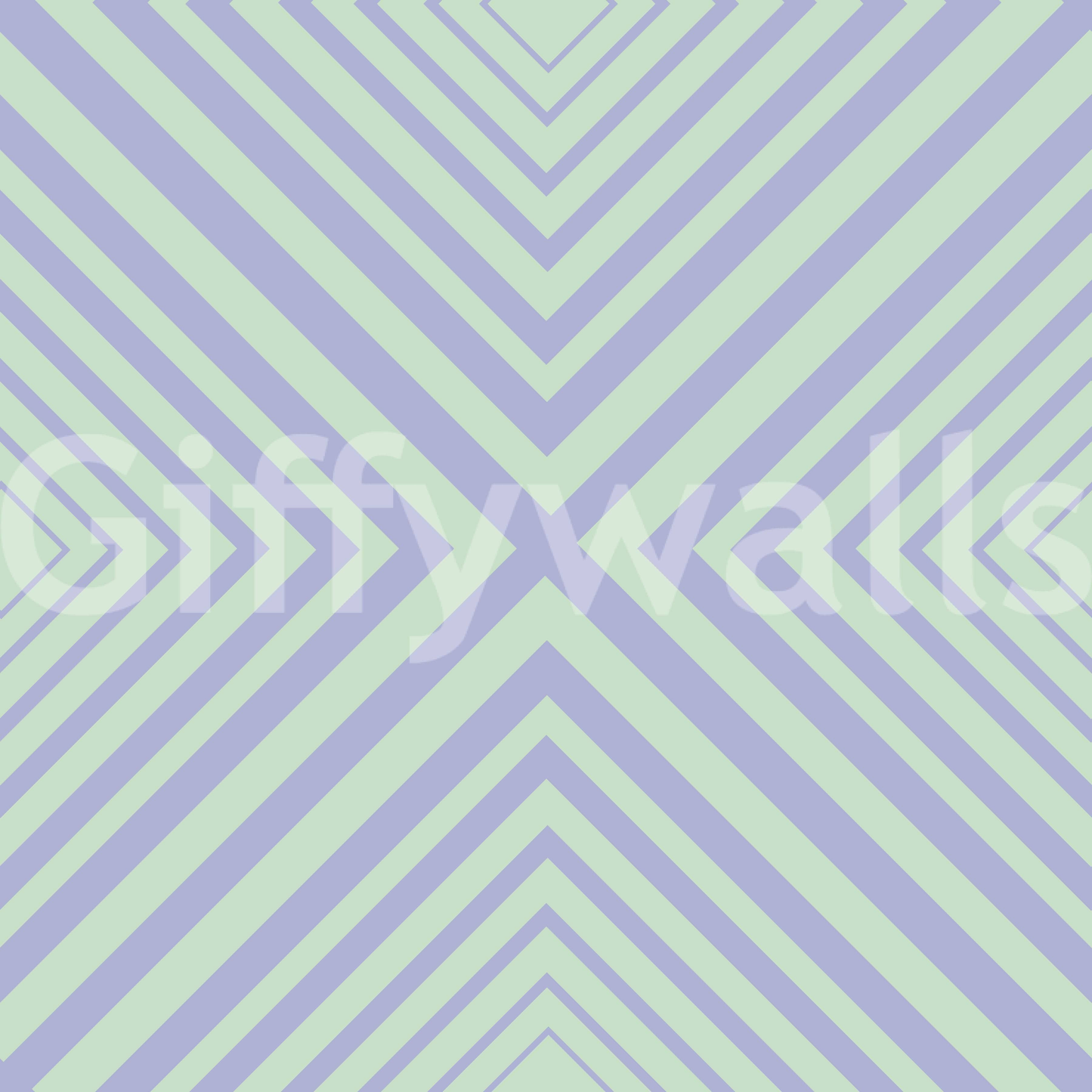 Fresh Chevron Dreams mural room accent striking symmetry lovely.