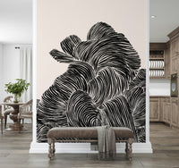 Linear Wall Mural