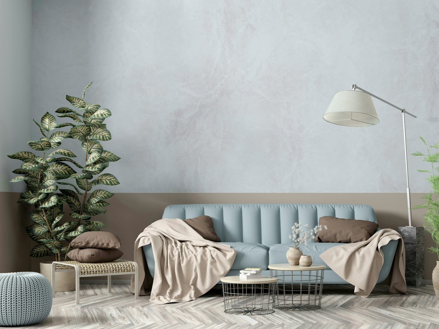 A serene fabric texture wall mural for your decor.

