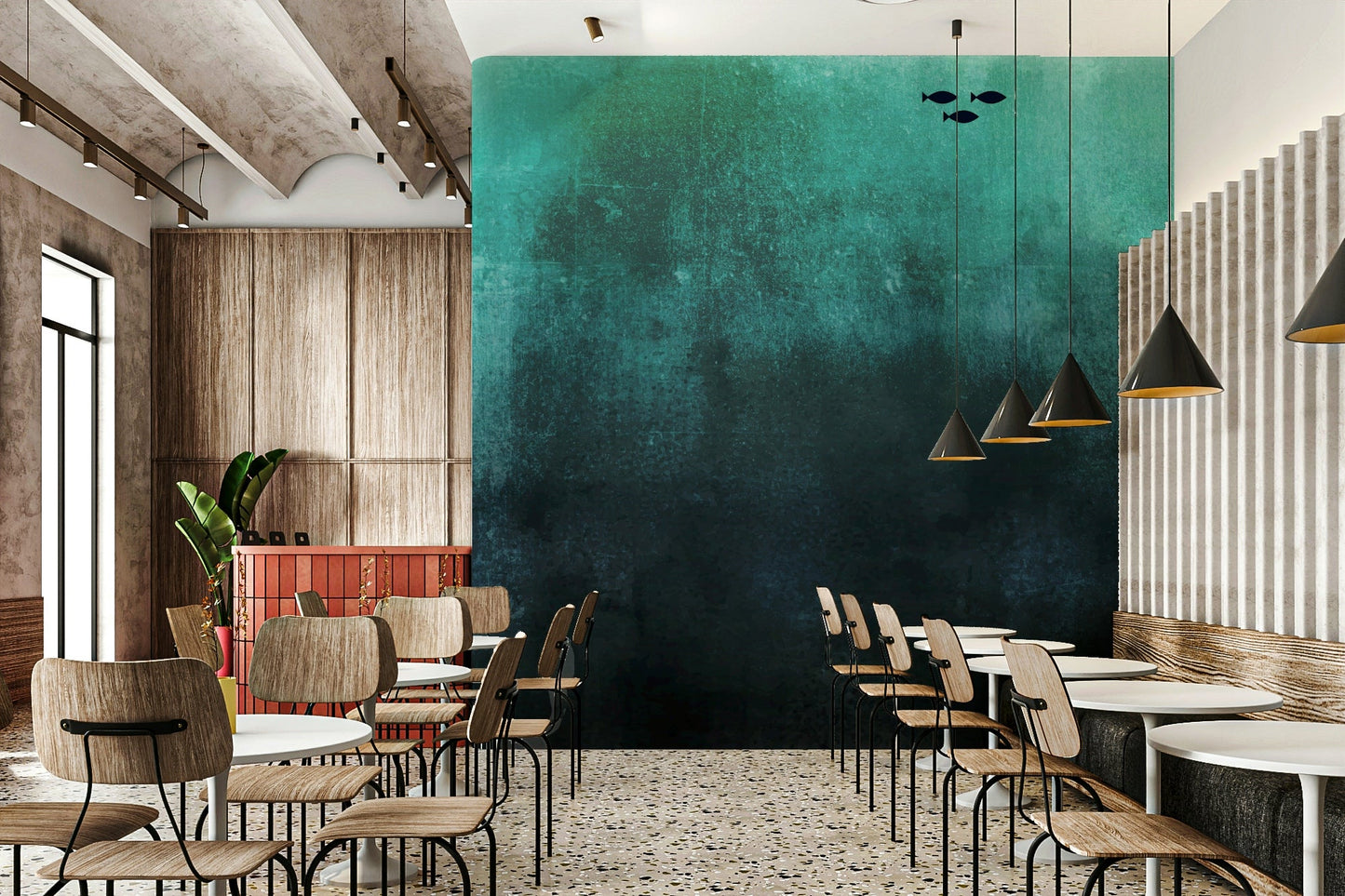 The texture appears smooth and artistic, like an illustration.
