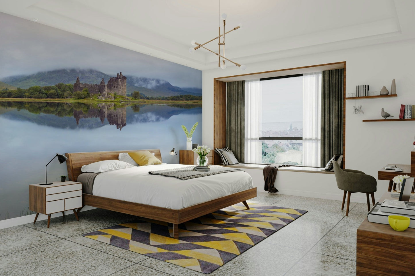 The feeling is one of quiet, natural beauty.

