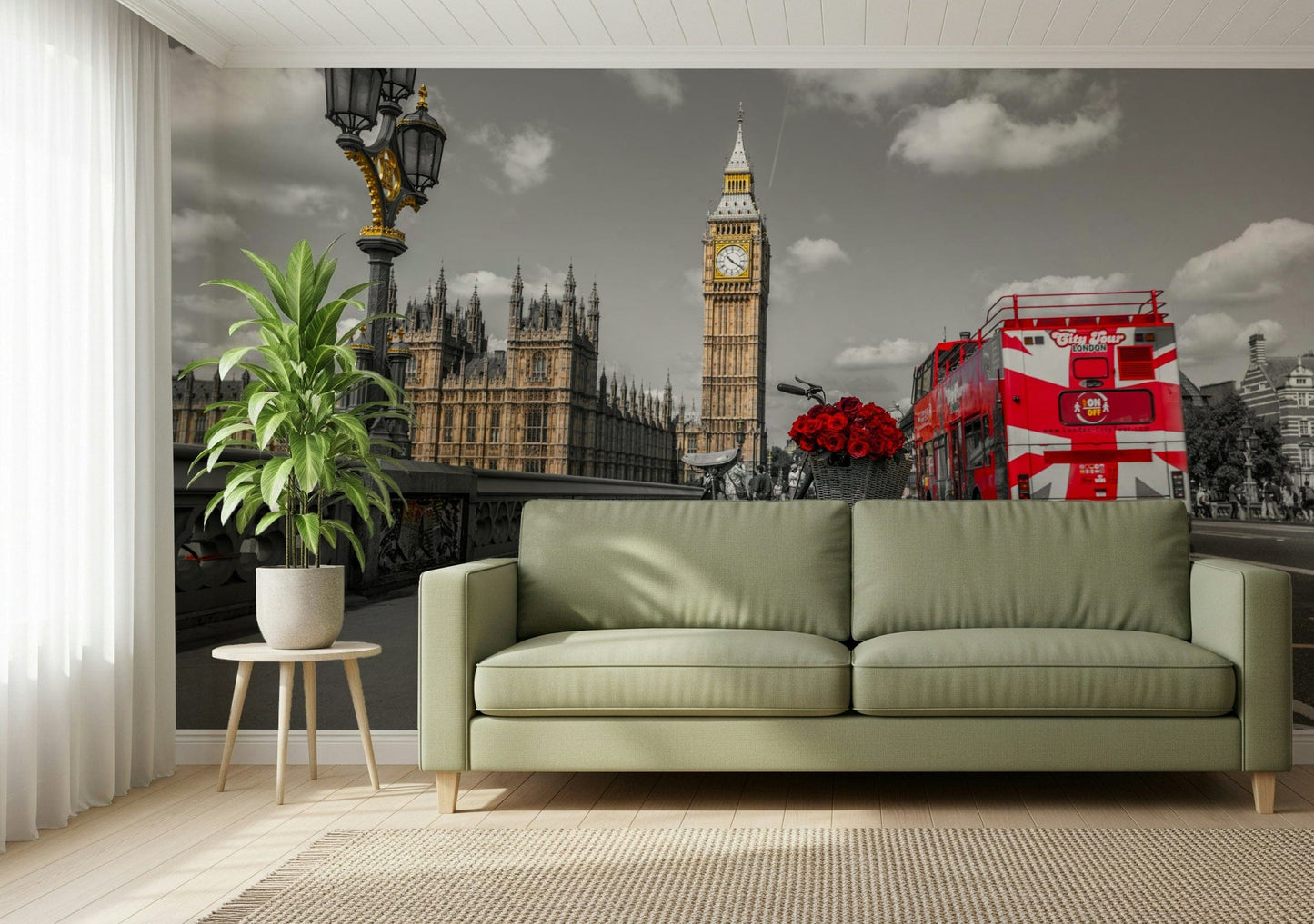 London Ride Wall Mural