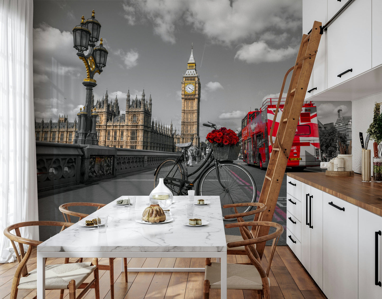 London Ride Wall Mural