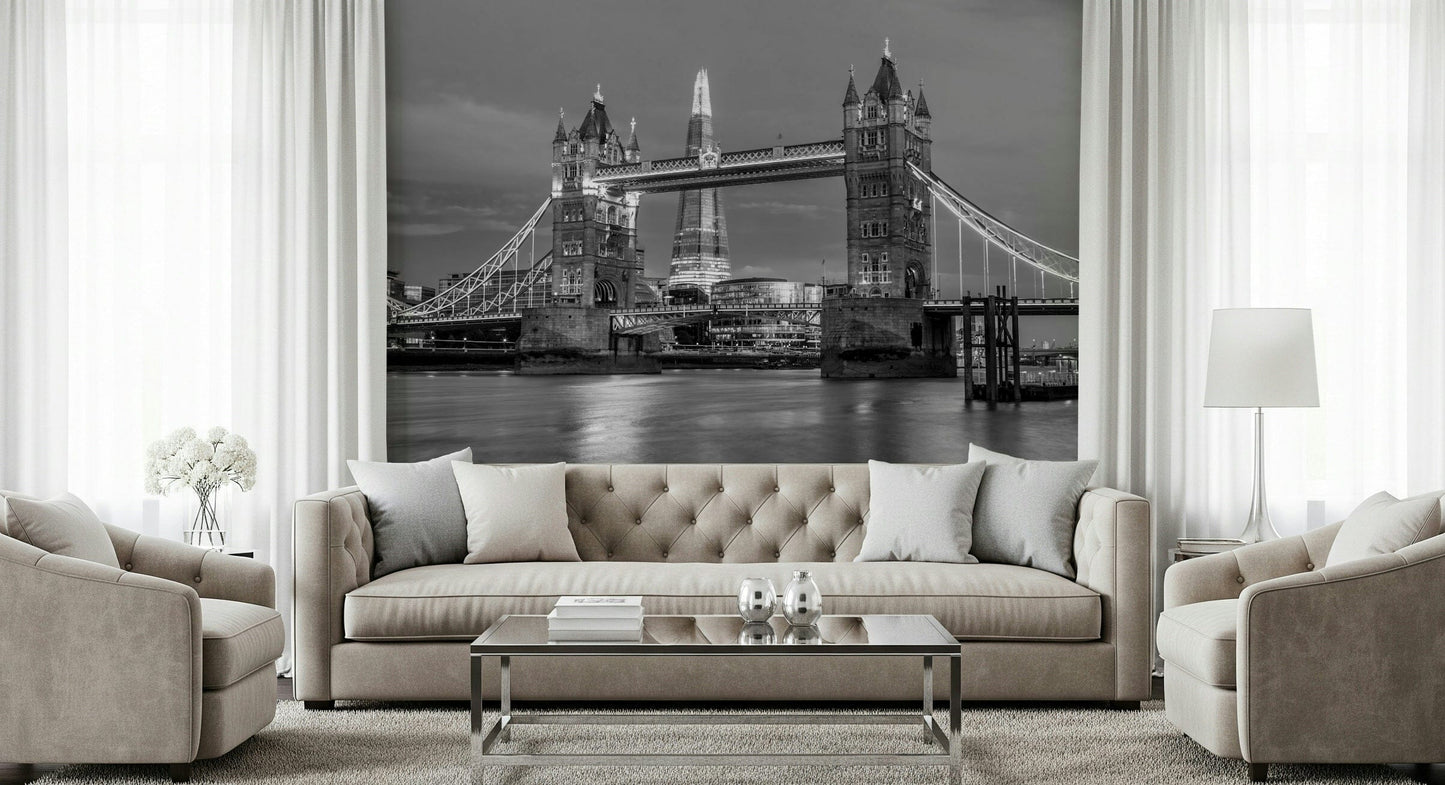 Tower Bridge and the Shard Wall Mural