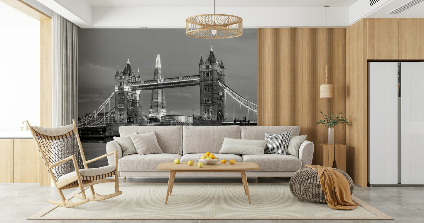 Tower Bridge and the Shard Wall Mural