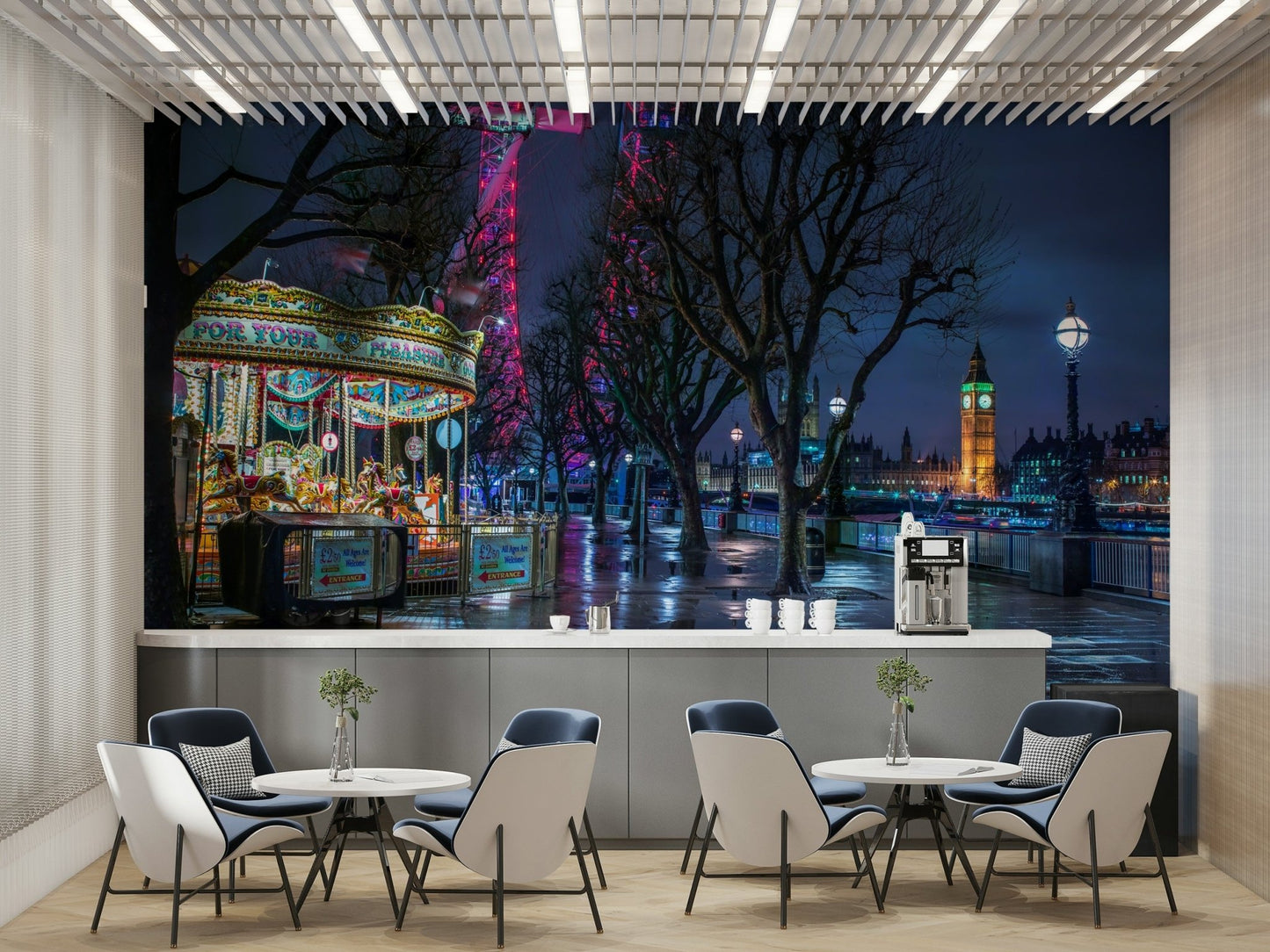 High-quality mural wallpaper for walls

