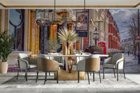 High-resolution image of London in winter.

