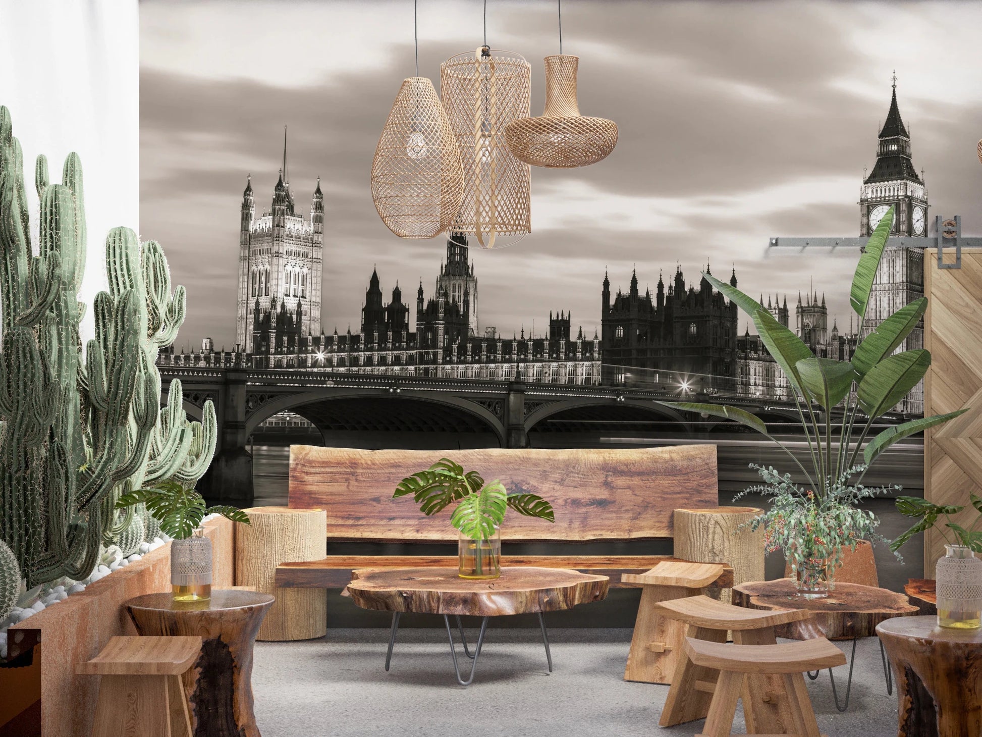 London's Majesty Wall Mural