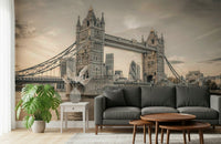 London's Tower Bridge Wall Mural