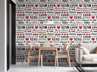 Love Quotes Wallpaper Mural - Giffywalls