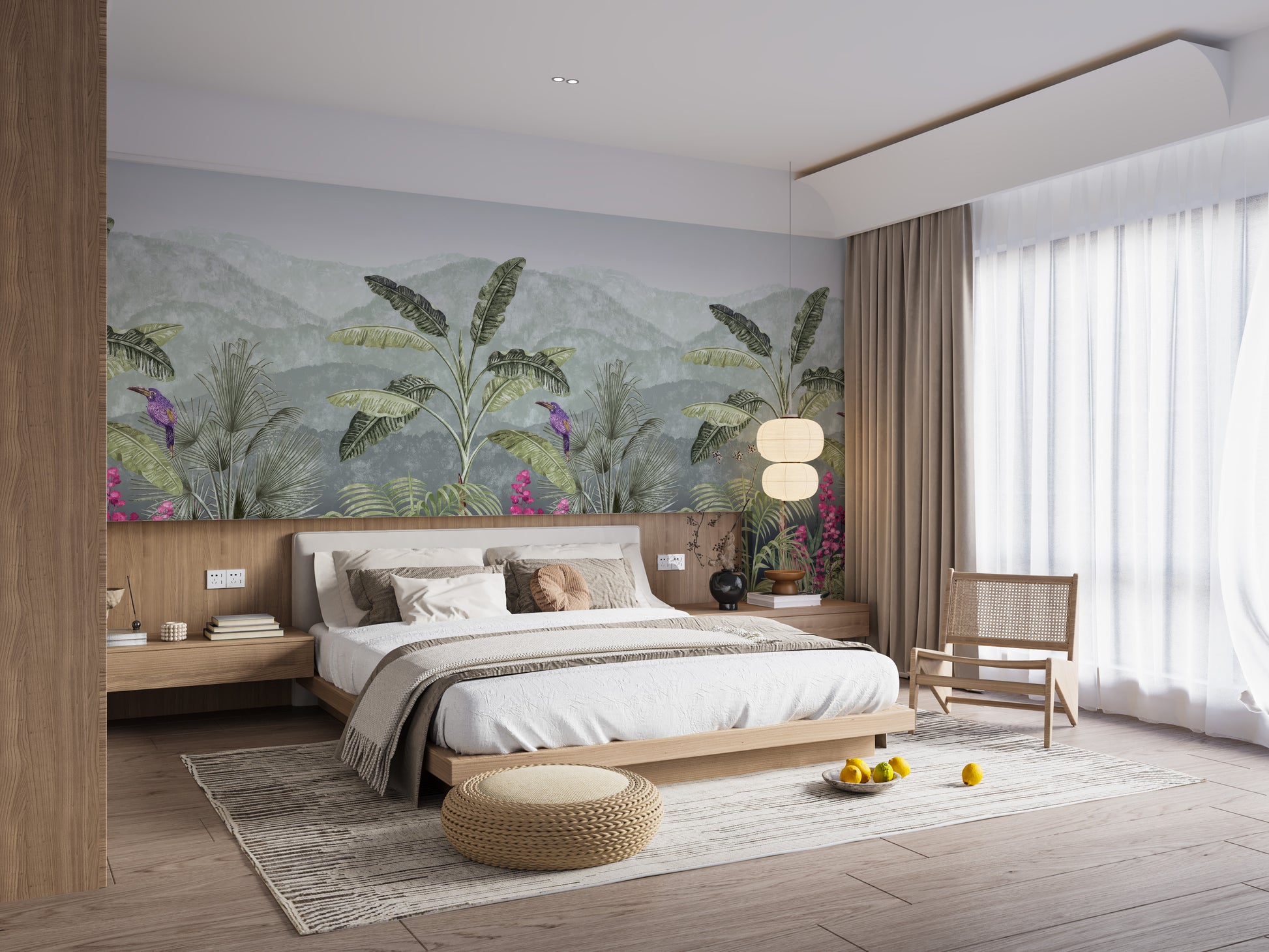 Botanical Garden Wall Mural - Giffywalls