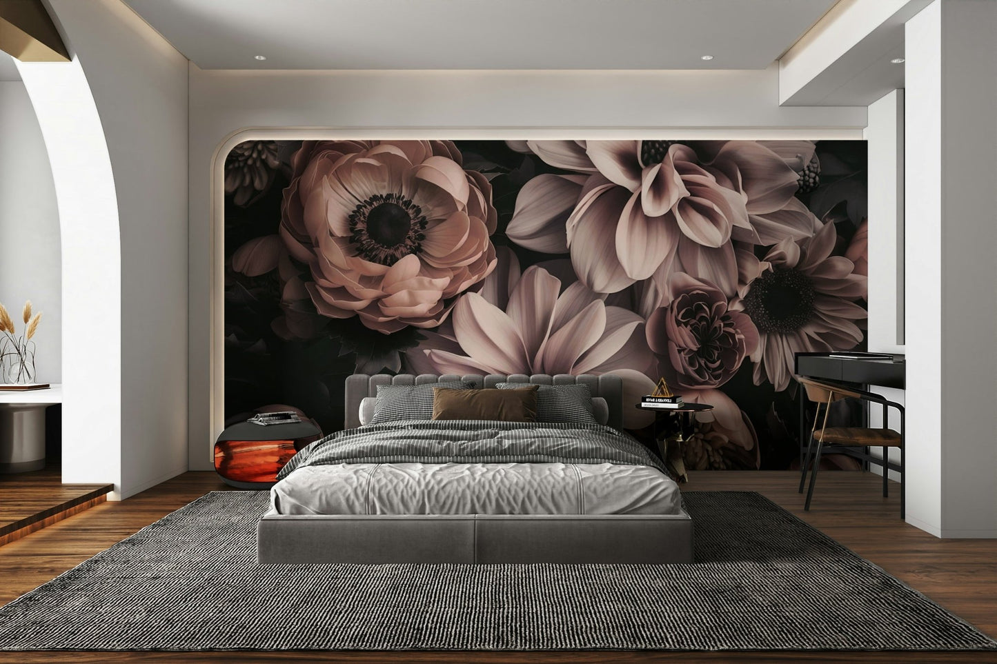 The feeling is one of fresh elegance.

