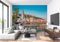 Lyon Landmarks Wall Mural