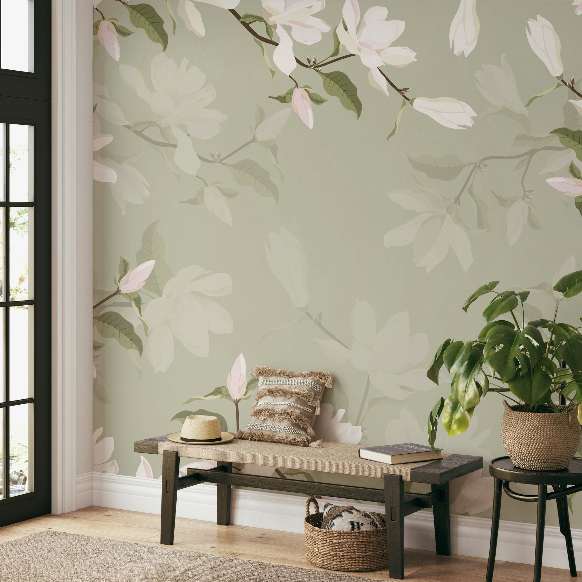 The image feels peaceful and restful.

