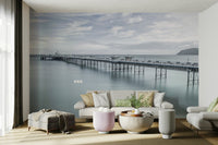Wall mural of the majestic Llandudno Pier.

