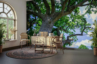 Green landscape wallpaper for walls
