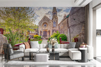 Malmesbury Church Wall Mural