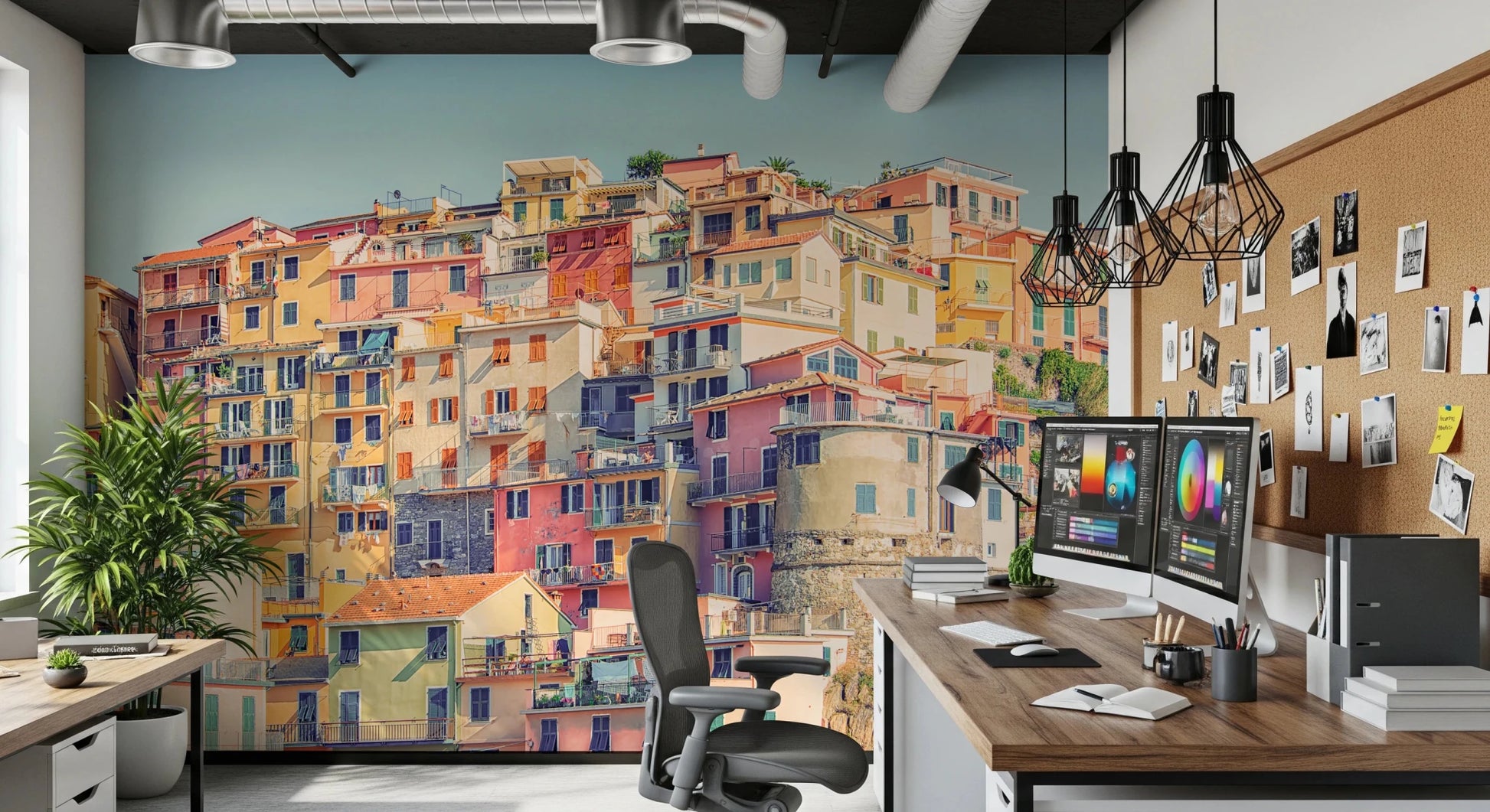 Manarola Vista Wall Mural