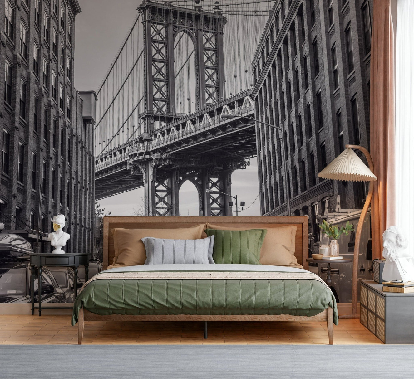 Manhattan Bridge from the Dumbo Wall Mural