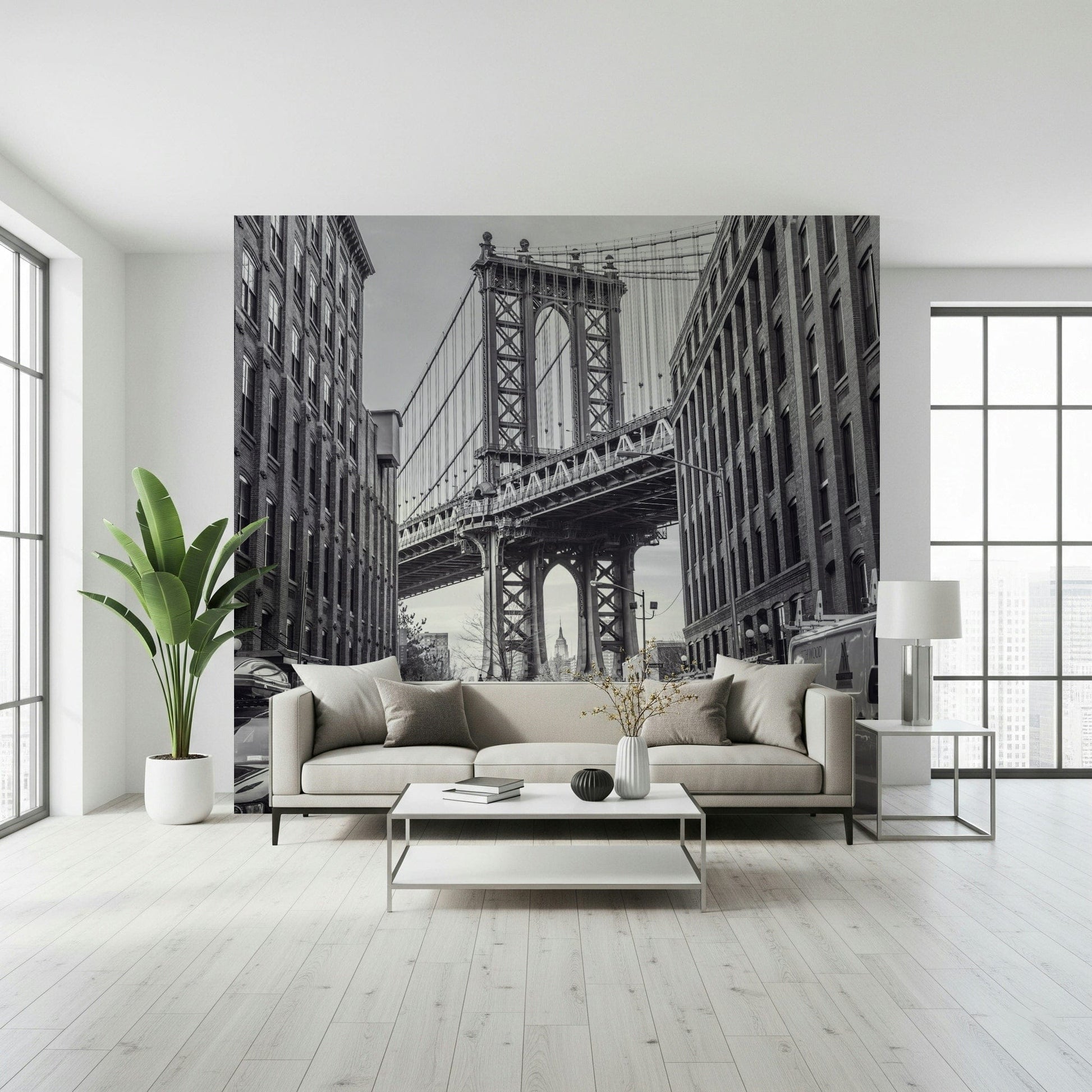 Manhattan Bridge from the Dumbo Wall Mural