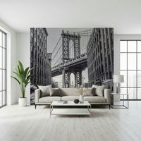 Manhattan Bridge from the Dumbo Wall Mural
