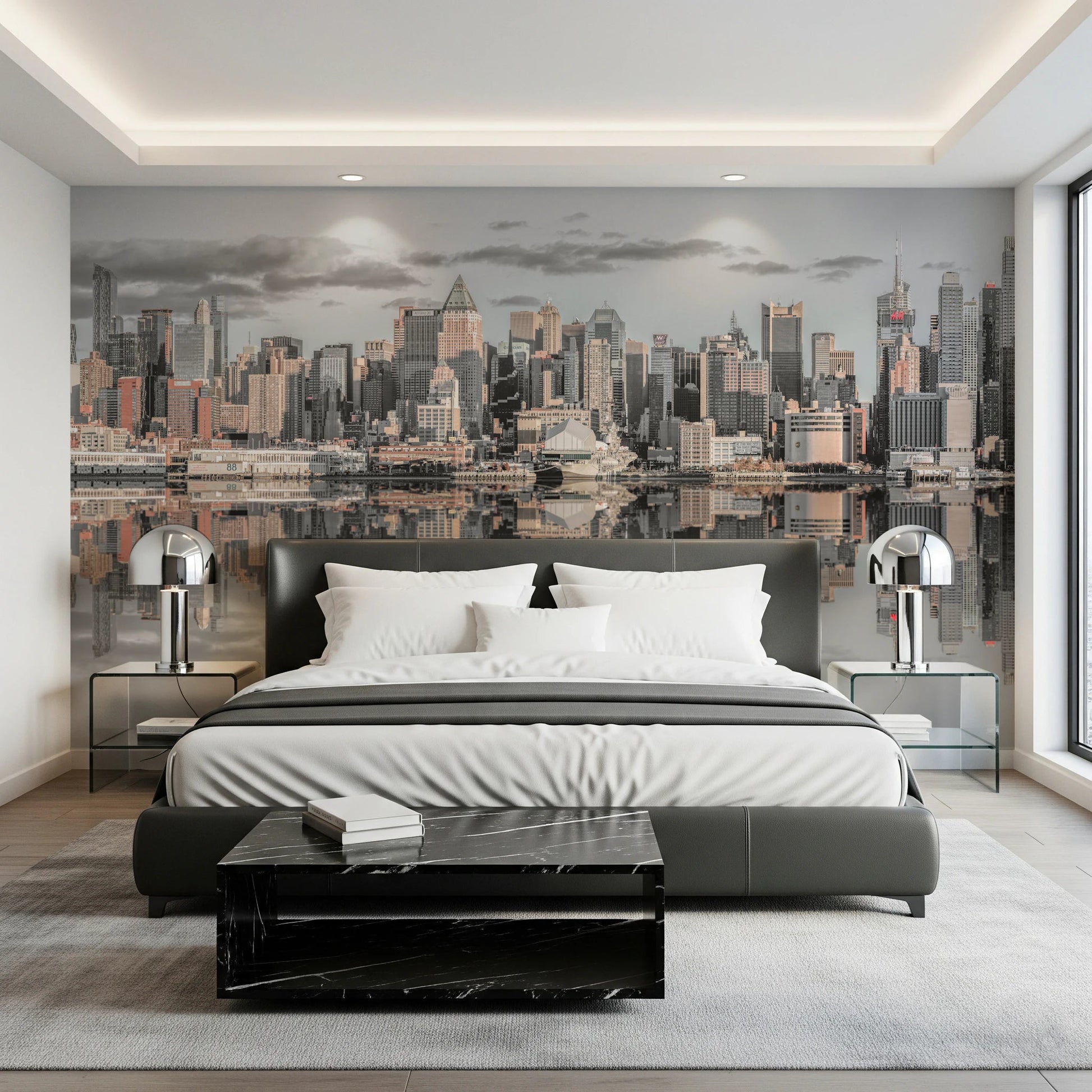 Manhattan Skyline Panorama Wall Mural