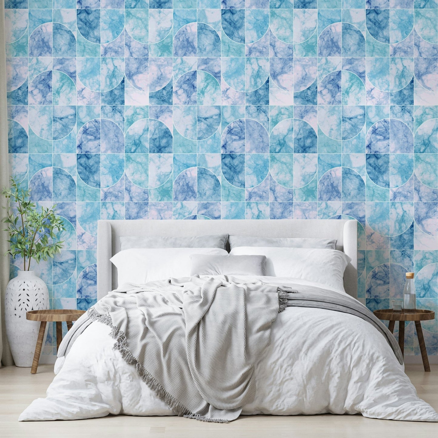 Inviting and calming aesthetic.

