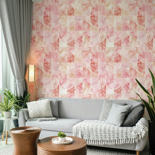 Wall decor evoking contemporary elegance and harmony.

