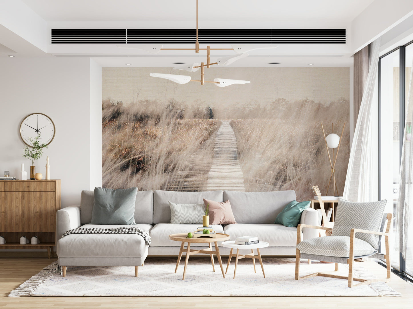 Whispers of the Marsh Path Wall Mural -2679770