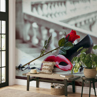 Masquerade Romance Wall Mural