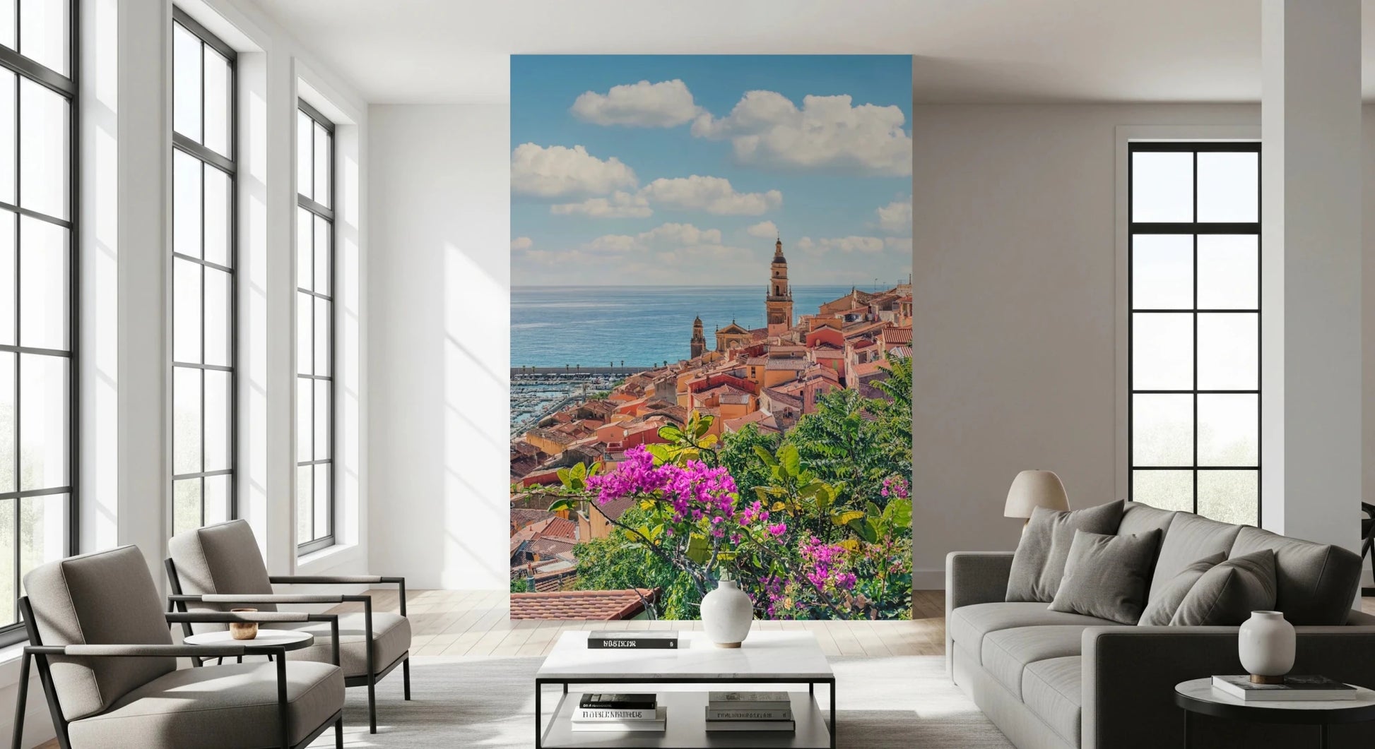 Mediterranean Vista Wall Mural