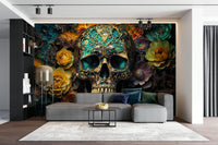Bold floral and bone design adding a touch of luxury to your space

