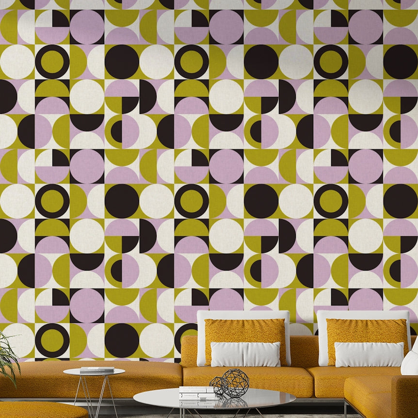 Elegant wallpaper design perfect for bedrooms and living rooms.

