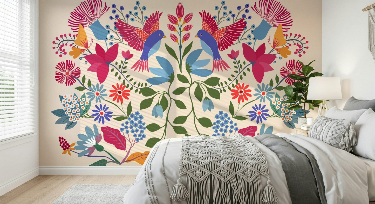 Mexican Garden Wall Mural