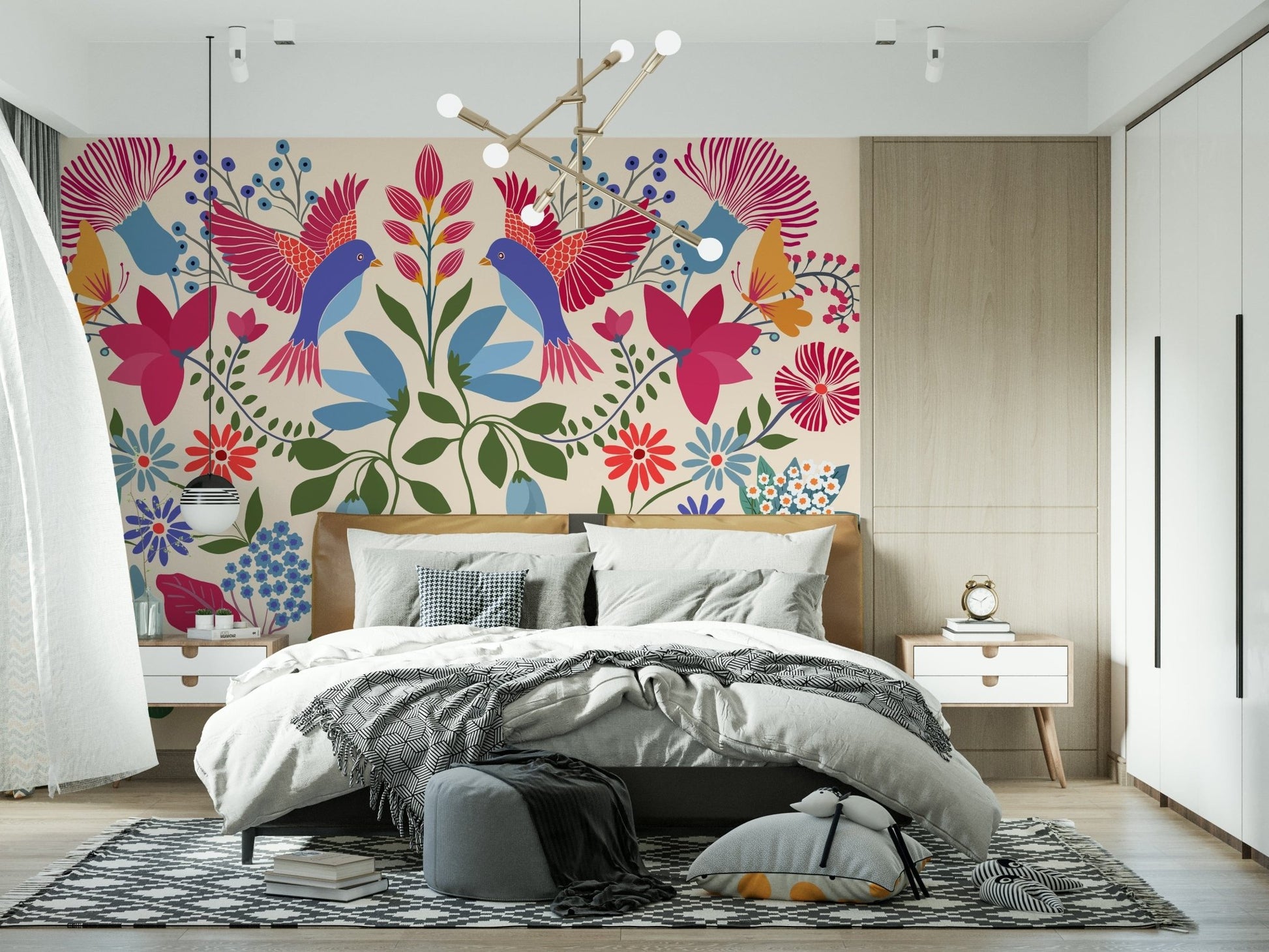 Mexican Garden Wall Mural