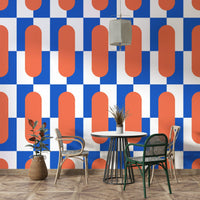 Bold geometric design in Mid Century Collection Part 5 wallpaper

