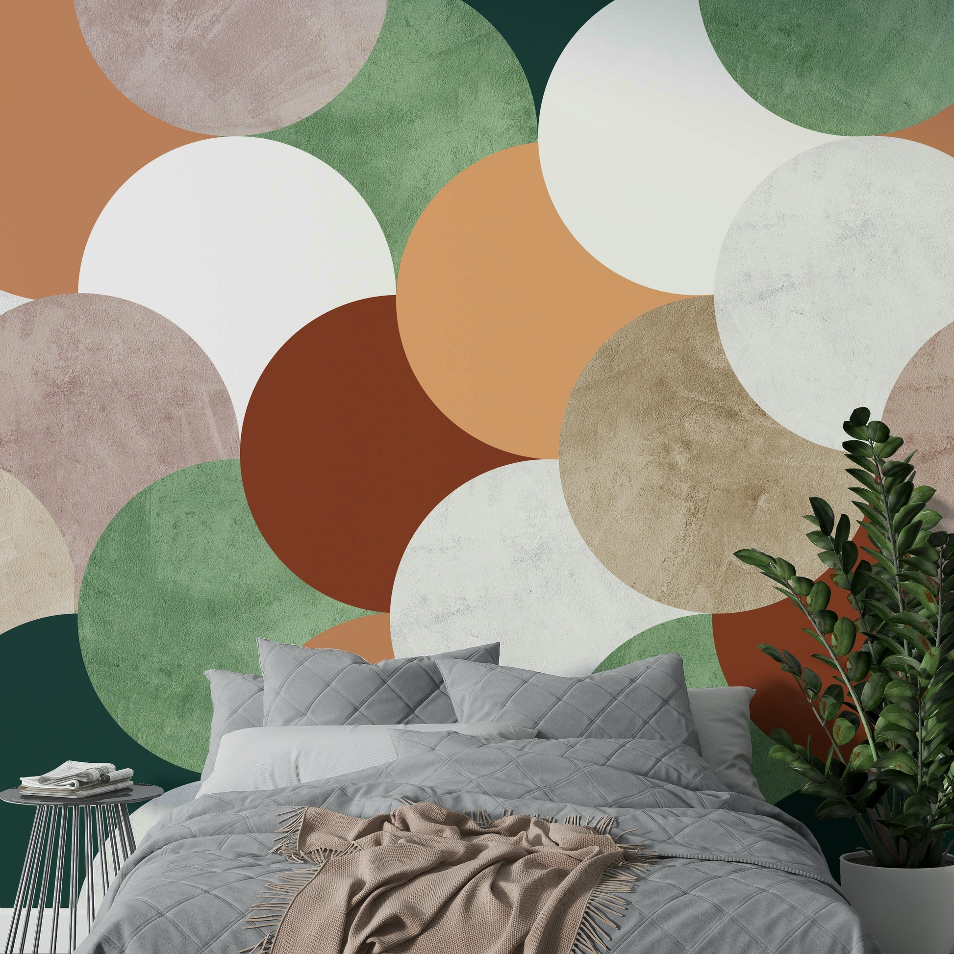 Vintage modern wall design

