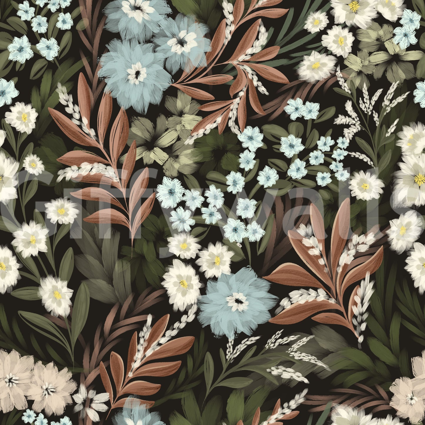 ミッドナイトフォレストブルームの壁紙⁠