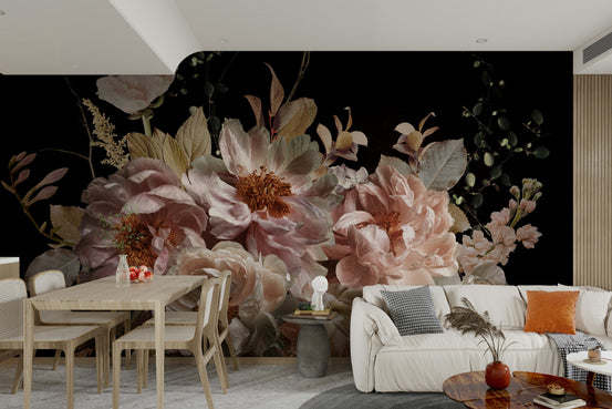 Midnight Garden mural wallpaper

