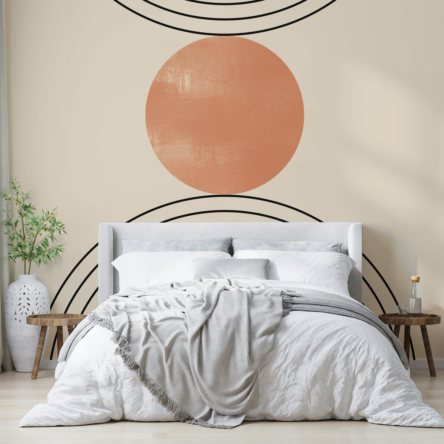Mid-Century Modern Minimalism Wall Mural