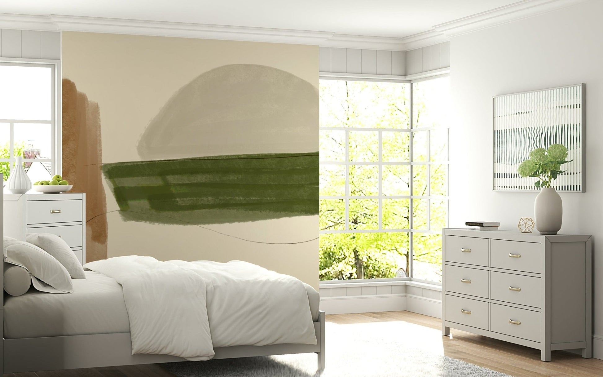 Textured Minimalist Nature Tones abstract background poster for walls.